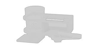 Elegant set Whisky en bambou naturel Devin - Marquage Recto