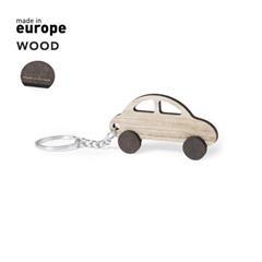 OBG.PUB - Porte-clés en bois forme de voiture bicolore Cador Porte-clés en bois forme de voiture bicolore Cador
