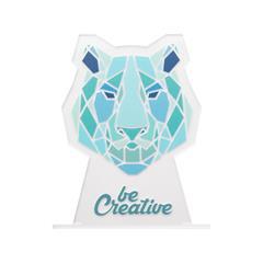 OBG PUB - Trophée en acrylique de forme unique Leo