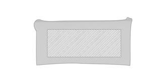 Trousse en polypropylène (PP) king - Marquage Verso