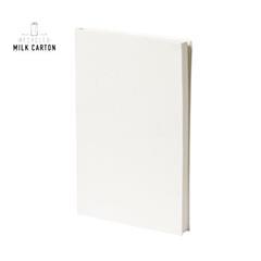 Bloc-notes blanc en carton recyclé Rebeek