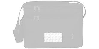 Sac isotherme en RPET deux compartiments Cube - Impression Poche