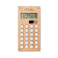 Calculatrice 8 chiffres en bambou Galla