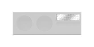 Station de bureau avec graines en bois Thika - impression en haut à gauche