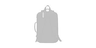 Sac à dos ordinateur 300D RPET Shagar - Marquage branche droite