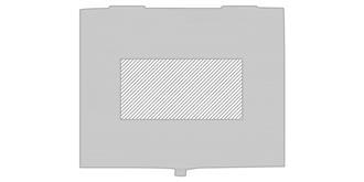 9 cubes-glaçons en pierre Dundal - impression sur couvercle