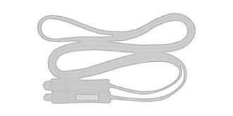 Corde à sauter en coton poignée en bois Jumpy - impression sur poignée 2