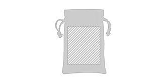 Corde à sauter en coton poignée en bois Jumpy - Marquage Recto