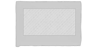 Poncho en matière biodégradable Sprinkel - Marquage Recto