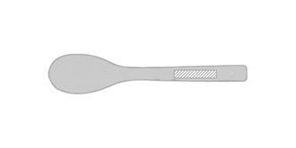 Spoon salad en bamboo Spouns - Marquage Verso