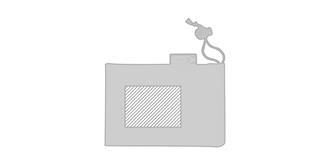 Lot de 3 sacs fabriqué en RPET Vegga - Marquage Verso