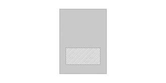 Carnet A6 couverture en carton Mini-Bok - Marquage Recto