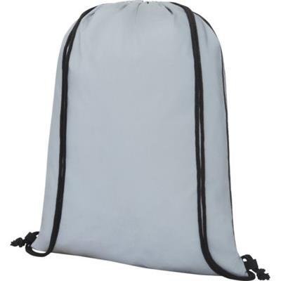 OBG.PUB - Sac avec cordon de serrage réfléchissant Zion 5L Sac avec cordon de serrage réfléchissant Zion 5L