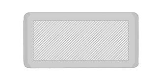 Powerbank 10000 mAh avec ventouse en ABS Suyo - Impression Haut