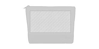 Trousse en liège & coton Portgas - Marquage Recto