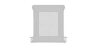 Sac de sport en polypropylène (PP) Dammy - Marquage Verso