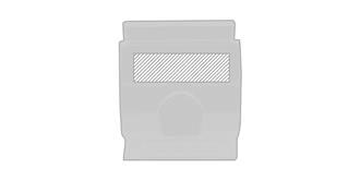 Support téléphone en polypropylène Sandix - Marquage Verso