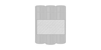 Bouteille  avec thermomètre en acier Polarc - Marquage autour