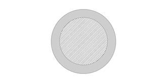 Set chargeur sans fil en ABS Plato - A l'avant