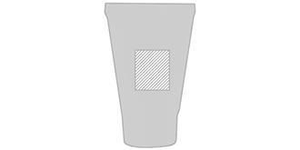 Tube lotion solaire 45ml en polyéthylène Tuba - Marquage Recto