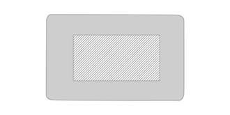 Carte anti- RFID en PVC Costos - Marquage Recto