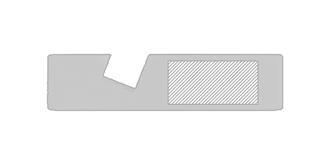 Support de téléphone en bambou Apoga - Impression Droite