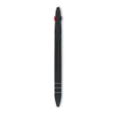 OBG PUB - Stylo bille stylet 3 couleurs en ABS Mulen