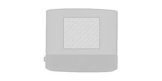 Mini haut-parleurs sans fil en ABS Brass - Marquage Verso