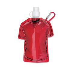 Gourde pliable forme T-shirt en polyéthylène Ramy