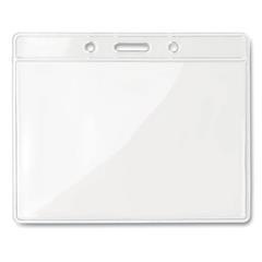 OBG PUB - Badge rectangulaire en PVC troué Baggy