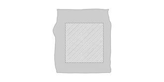 Sac isotherme en PET avec anse longue Cuba - Marquage Recto