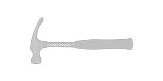 Marteau décapsuleur en métal Hammer - impression sur poignée 2