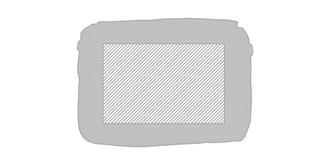 Porte-documents en PET avec bandoulière Flatta - Marquage Verso