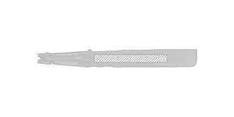 Sommelier en acier inoxydable design simple Lufy - Impression Haut