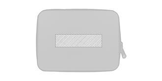 Set d'outils d'entretien en boite métallique Poul - impression sur couvercle