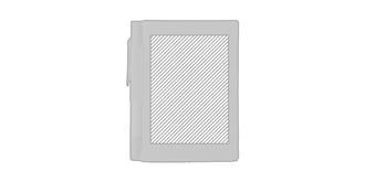 Bloc-notes avec mini-stylo en papier Carto - Marquage Recto