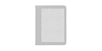 Porte Document A4 cuir / ABS Copter - Marquage Recto