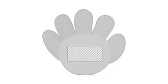 Surligneur 5 couleurs en ABS Colorys - Marquage Recto