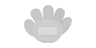 Surligneur 5 couleurs en ABS Colorys - Marquage Verso