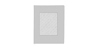 Multi bloc couverture en papier recyclé Risell - Marquage Recto