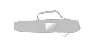 Chaise de plage en métal Chair - Impression pochette recto