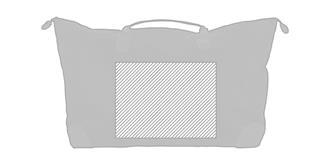 Sac de voyage microfibre en PET Bocca - Marquage Verso