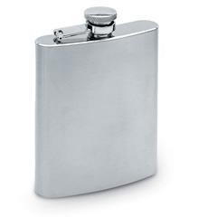 OBG PUB - Grande flasque de poche en inox mat Slim