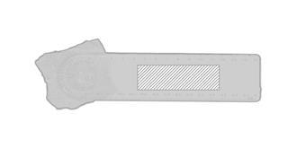 Règle transparente multifonction avec loupe Laspa - Impression avant en haut