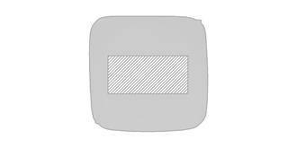 Balle anti-stress en PU Domnos - Marquage Verso