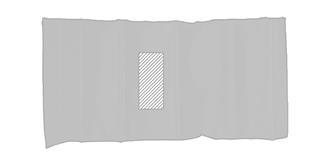 Collier rafraîchissant pour bouteille de vin Terra - Marquage Recto