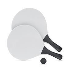 OBG PUB - Raquette plage en bois naturel coloré Matches