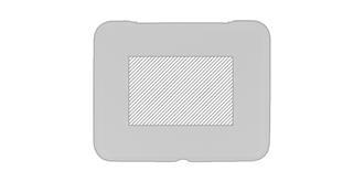 Target Boussole en aluminium Stratege - Impression avant en haut