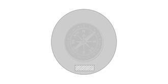 Target Boussole en aluminium Stratege - Impression Haut