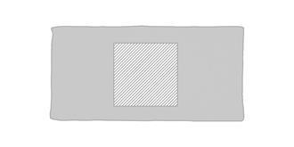 Serviette de sport en polyester Dyrie - Marquage Recto